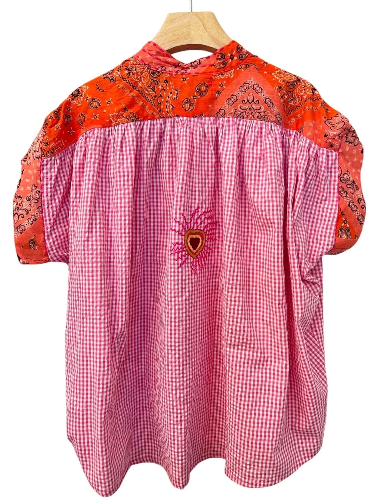 Blouse manche court blosom