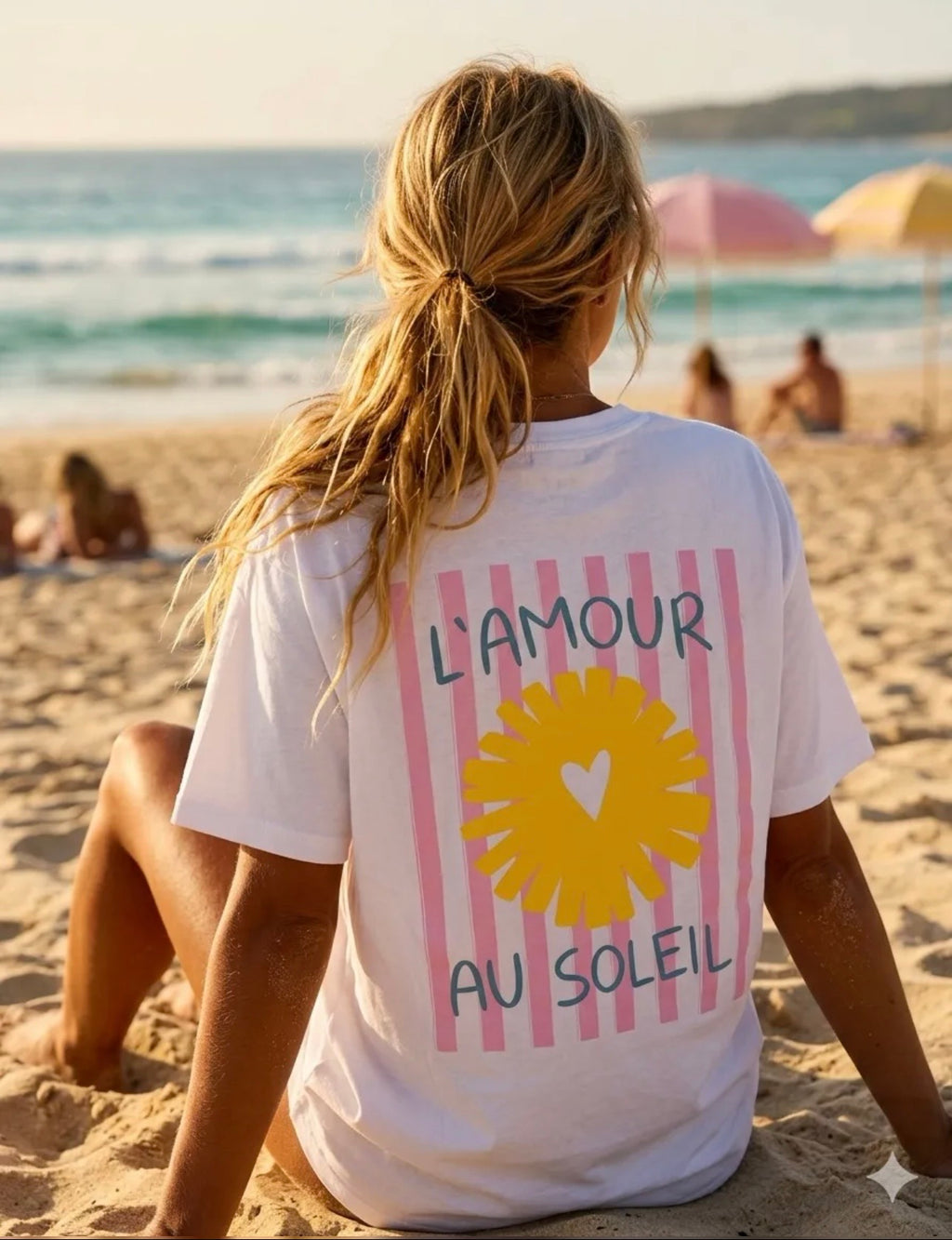 T-shirt l’amour au soleil