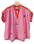 Blouse manche court blosom